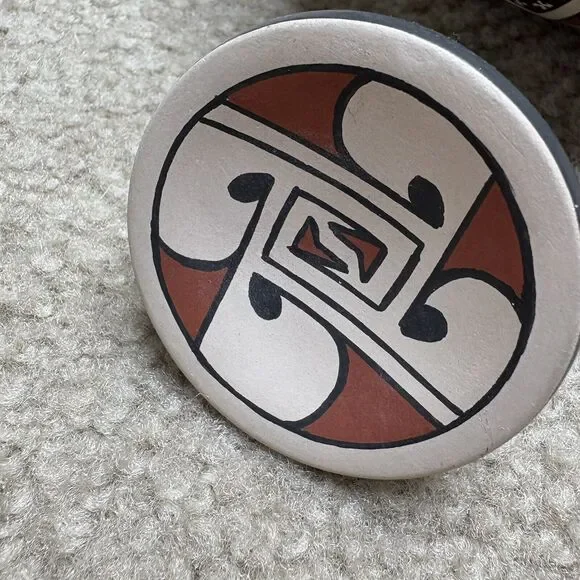 Seed Pot Turtle Fish Maya Ortiz Gerardo Ledezma Veloz Mexican Pottery Signed - Picture 4 of 8